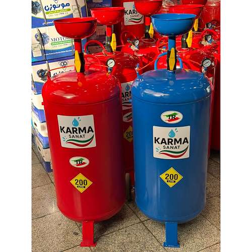 مخزن کف پاش ۲۰۰ لیتری کارواش